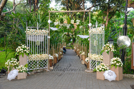 Outdoor Floral Decoration